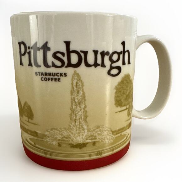 Starbucks Coffee Pittsburgh City 16 oz Mug Global Icon Series 2012 - Picture 1 of 4